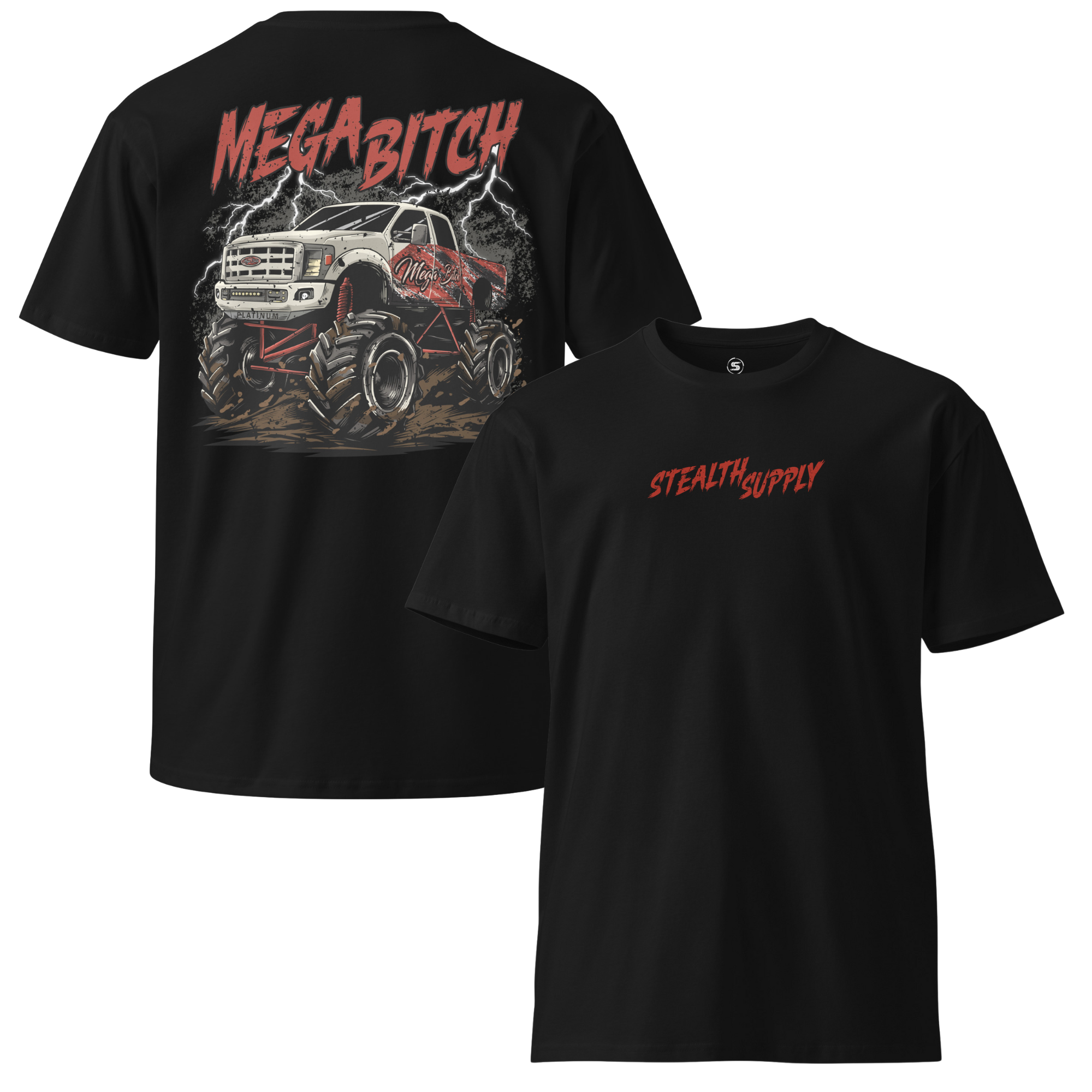Stealth Monster Truck Tee