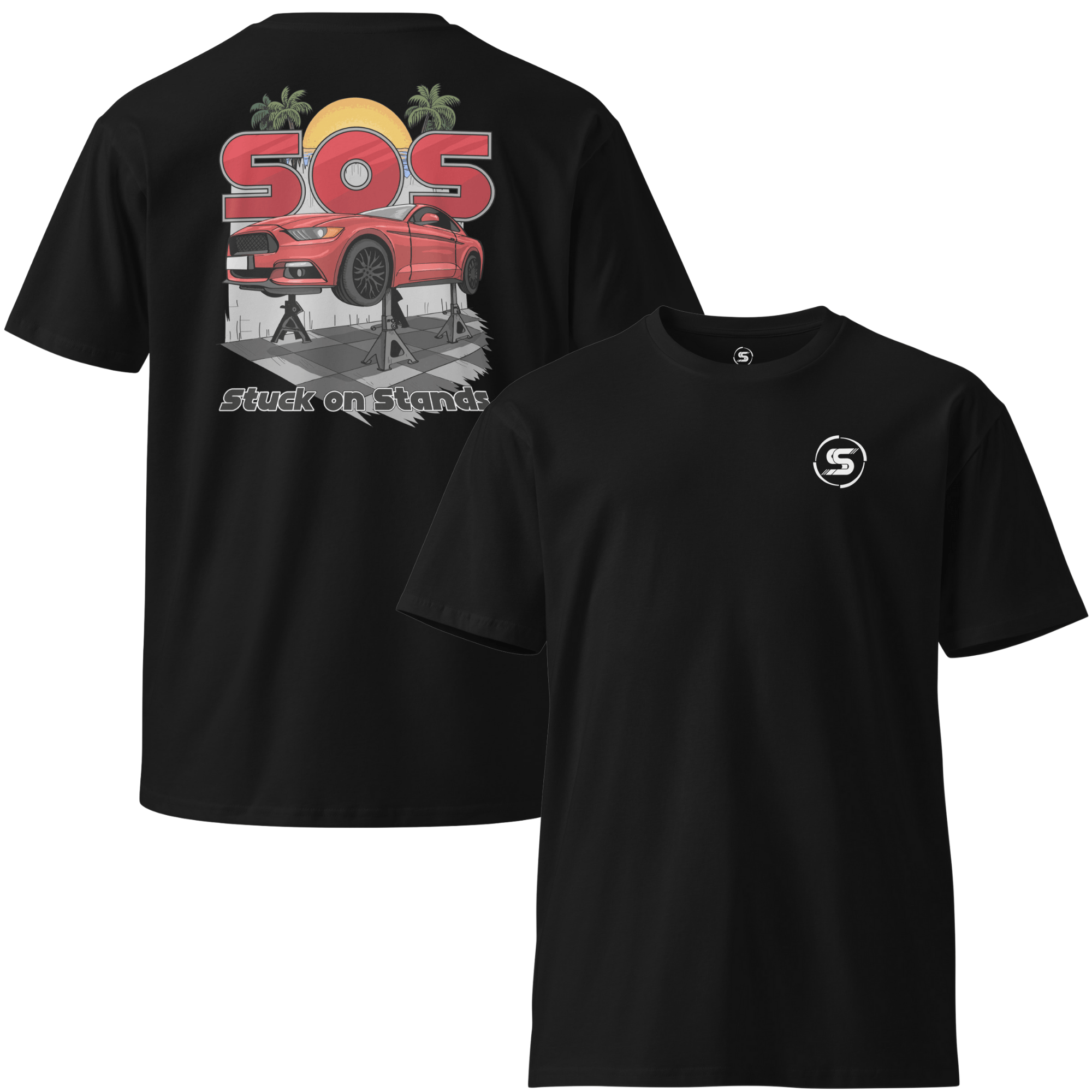 STUCK ON STANDS (SOS) TEE