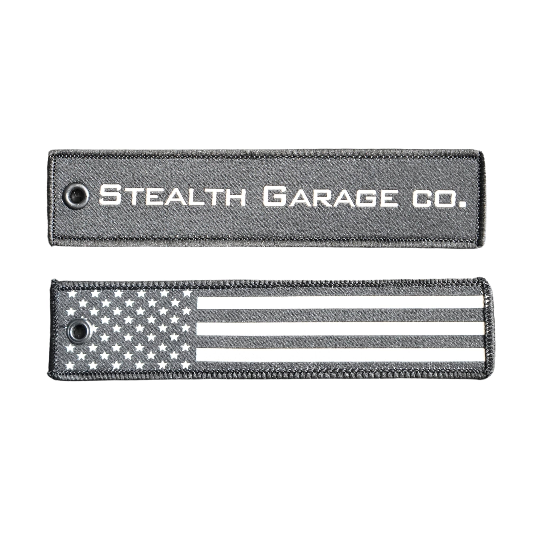 SS Tan American Flag Keychain