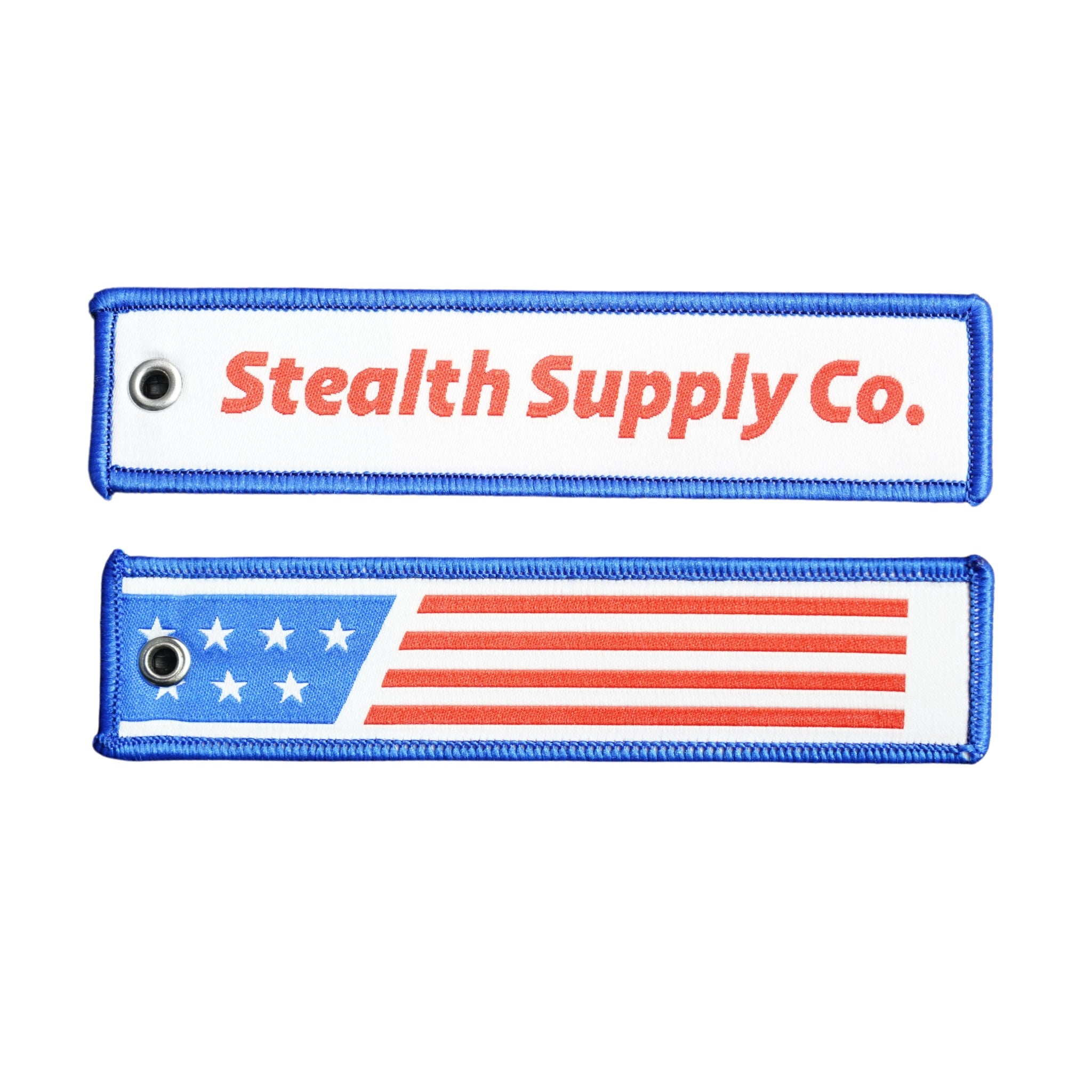 SS American Flag Keychain