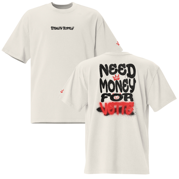 NEED MONEY FOR VETTE OVERSIZE TEE