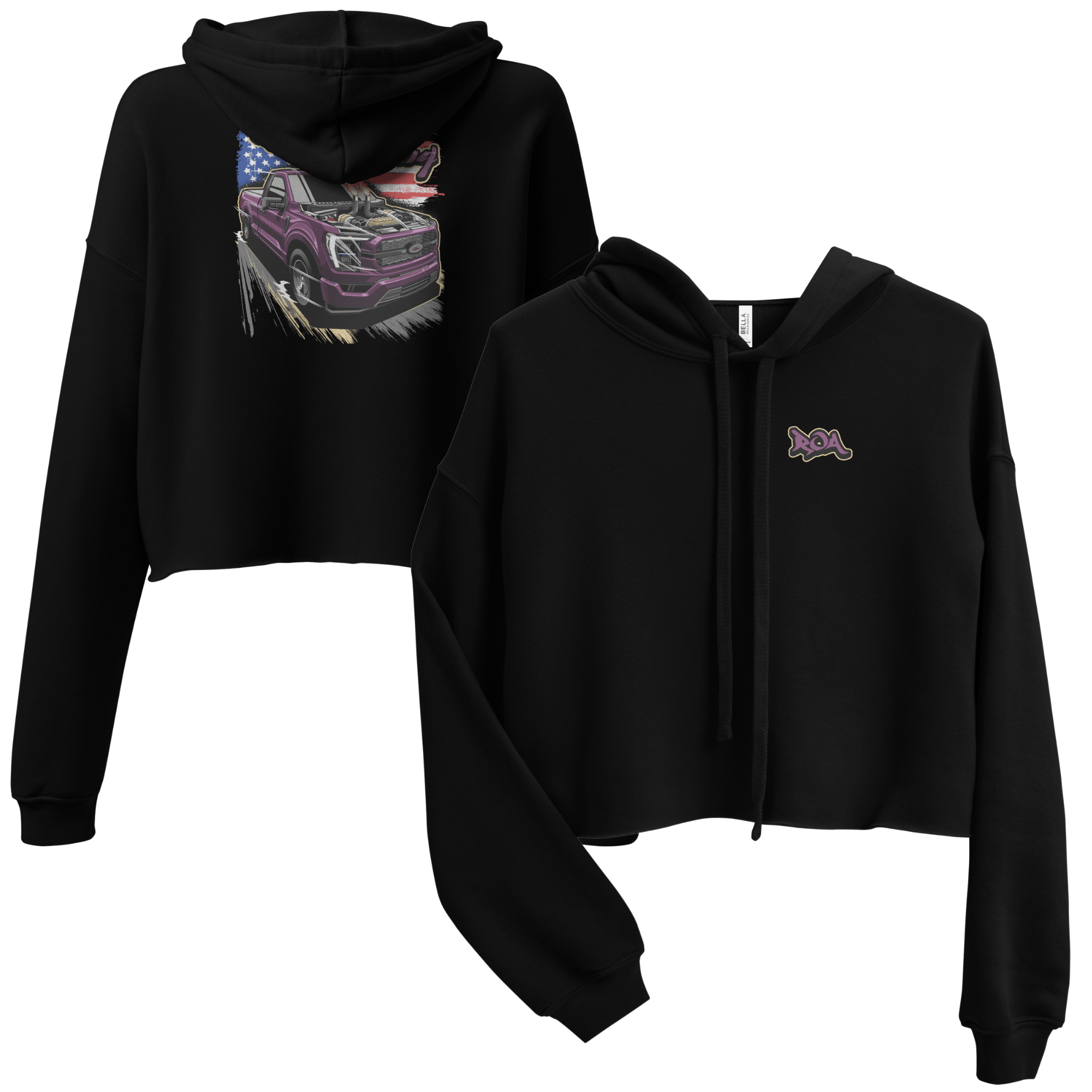 ROA Single Cab F-150 Crop Hoodie