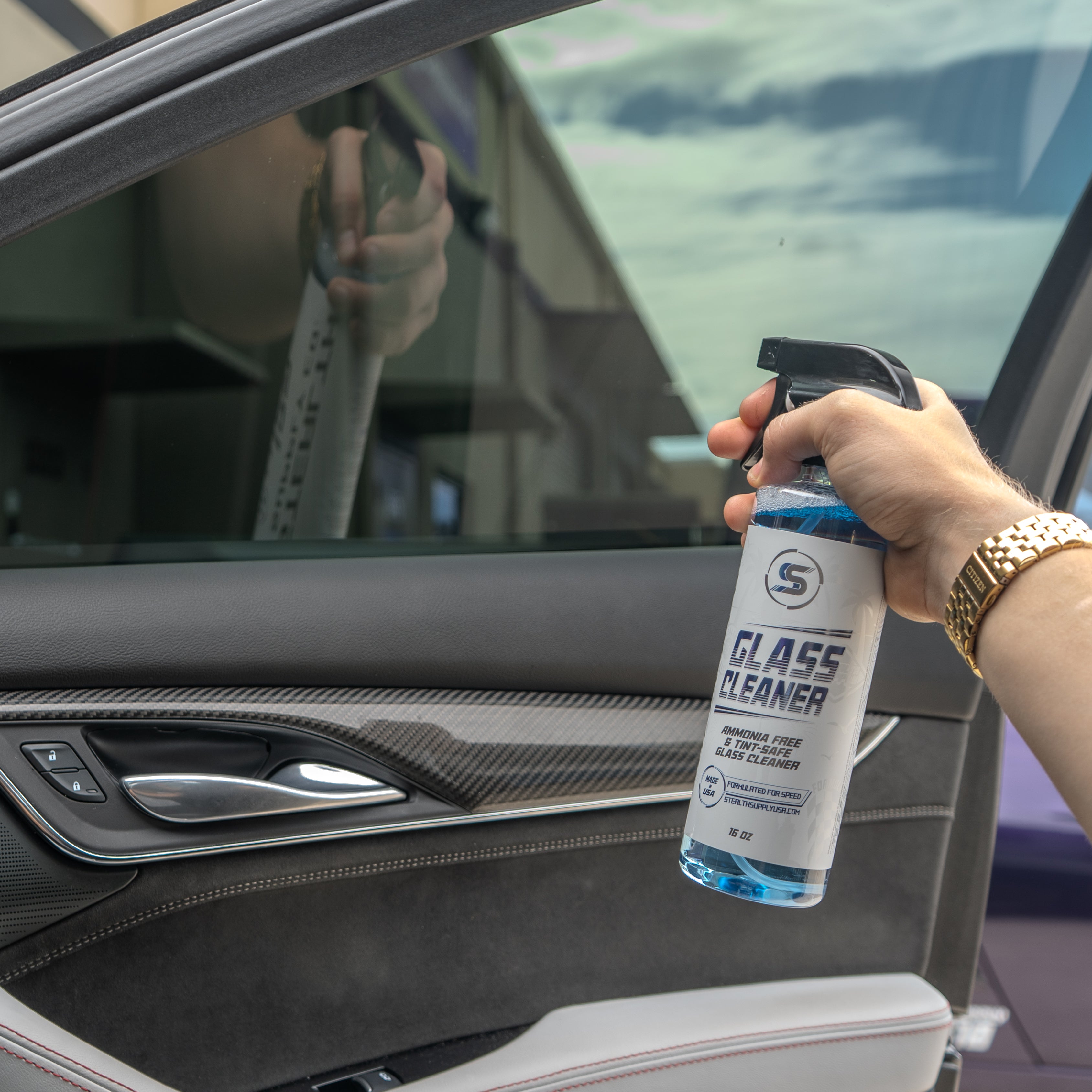 Stealth Supply Glass Cleaner