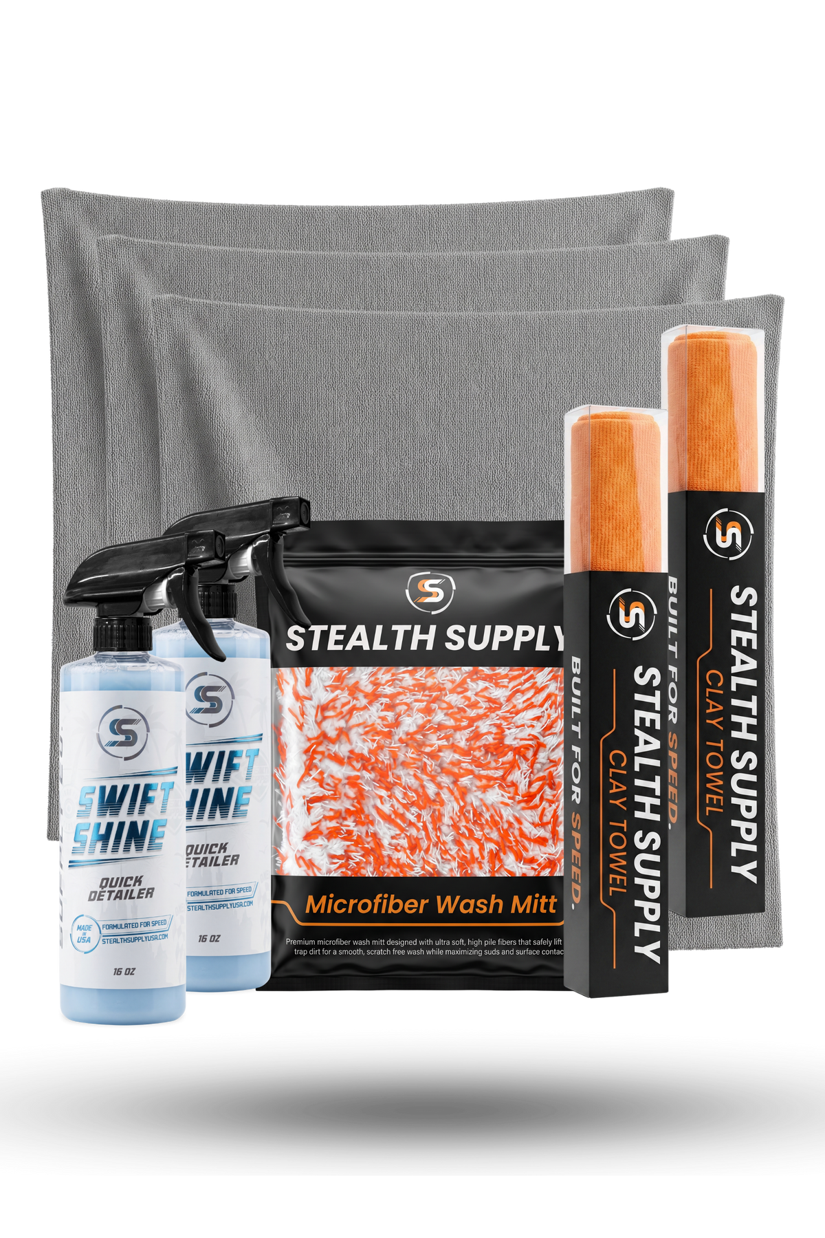 Stealth Clay Towel