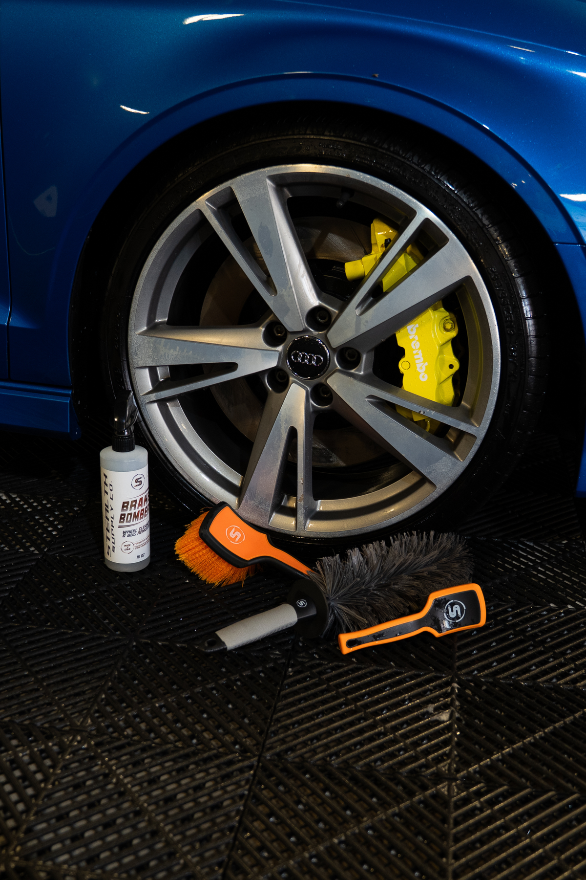 Stealth Soft Bristle Wheel Brush