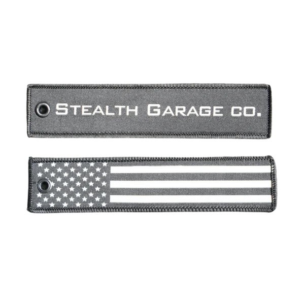 SS Tan American Flag Keychain