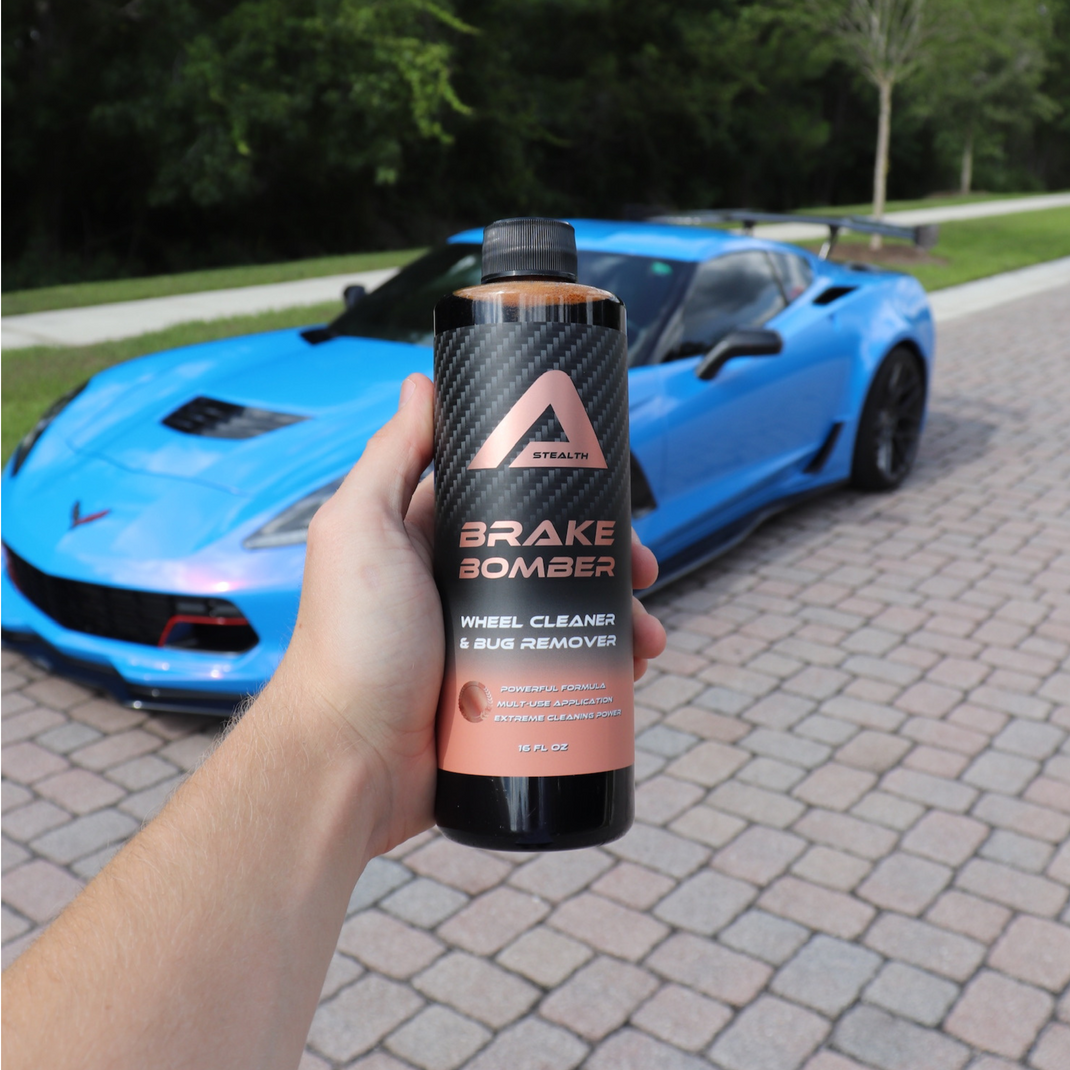 Stealth Garage Brake Bomber Non-Acid Wheel Cleaner – 3 Pack, 100ml Each For Cleaning Wheels (USA)